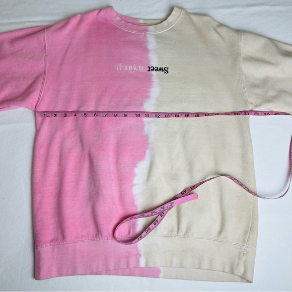 Ariana Grande World Tour Thank You Sweet Split Concert Merch Crewneck Sw… - Picture 8 of 16